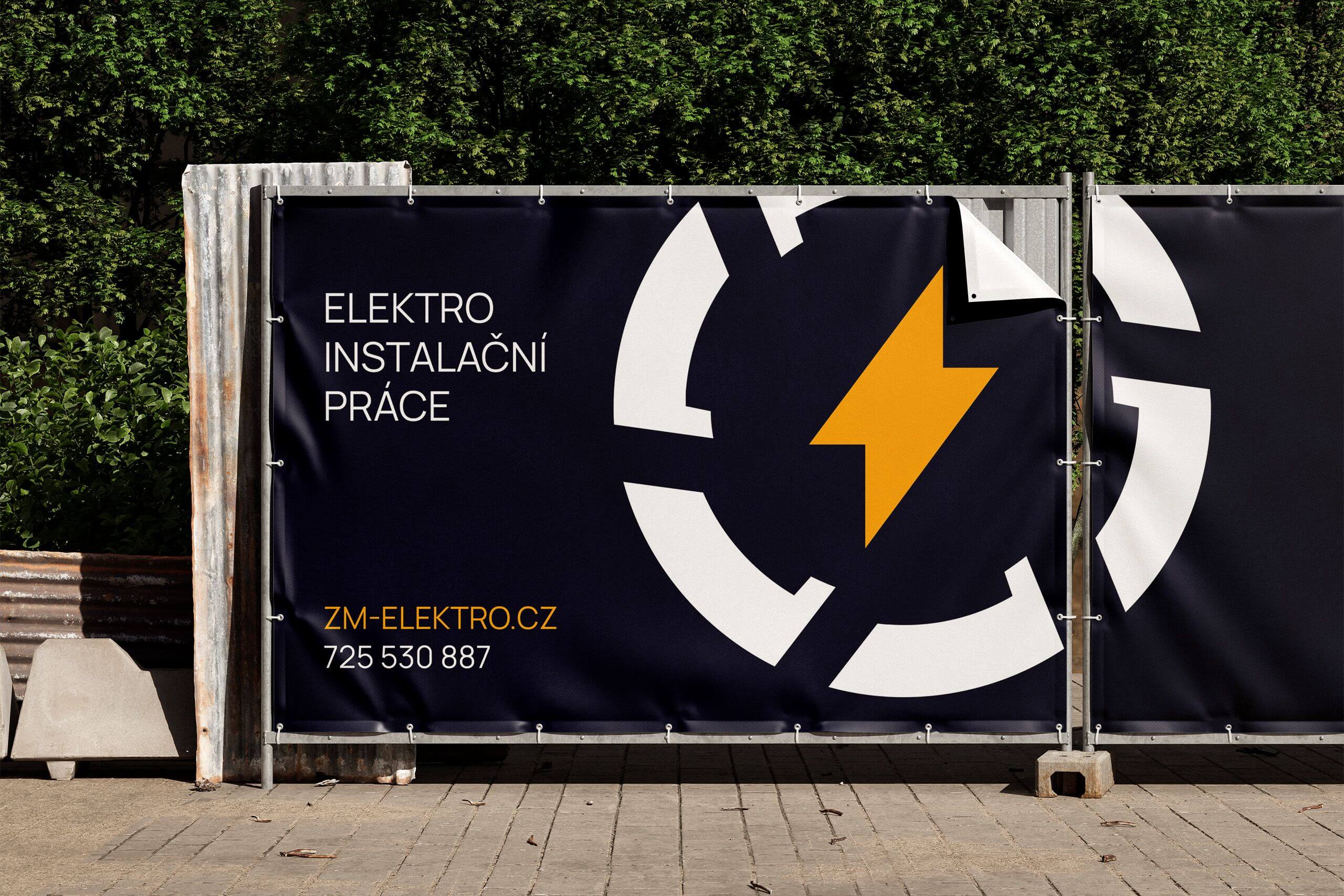 Ukázka aplikace nové vizuální identity ZM-ELEKTRO