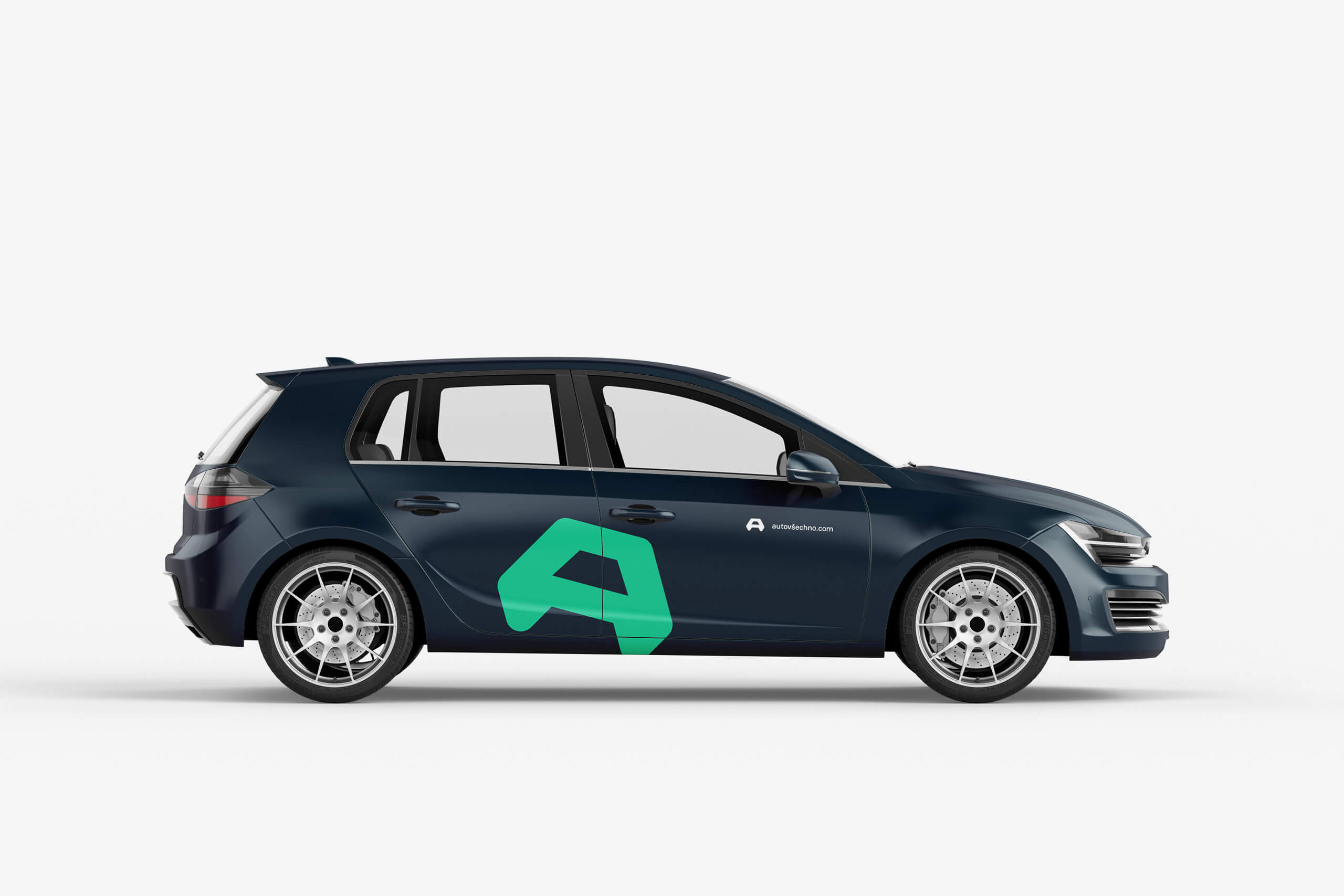 Aplikace značky AUTO VŠECHNO na provozovně