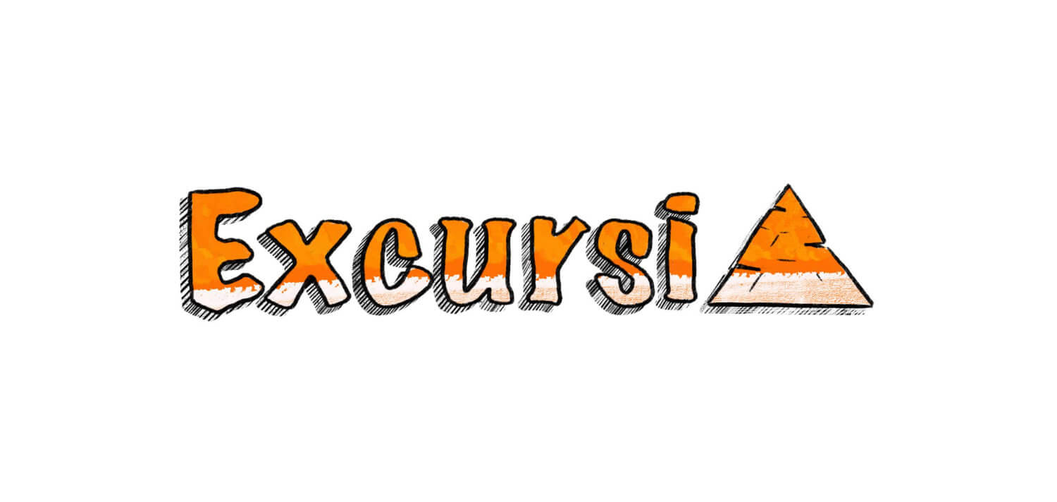 Původní logo a komunikace cestovní kanceláře Excursia