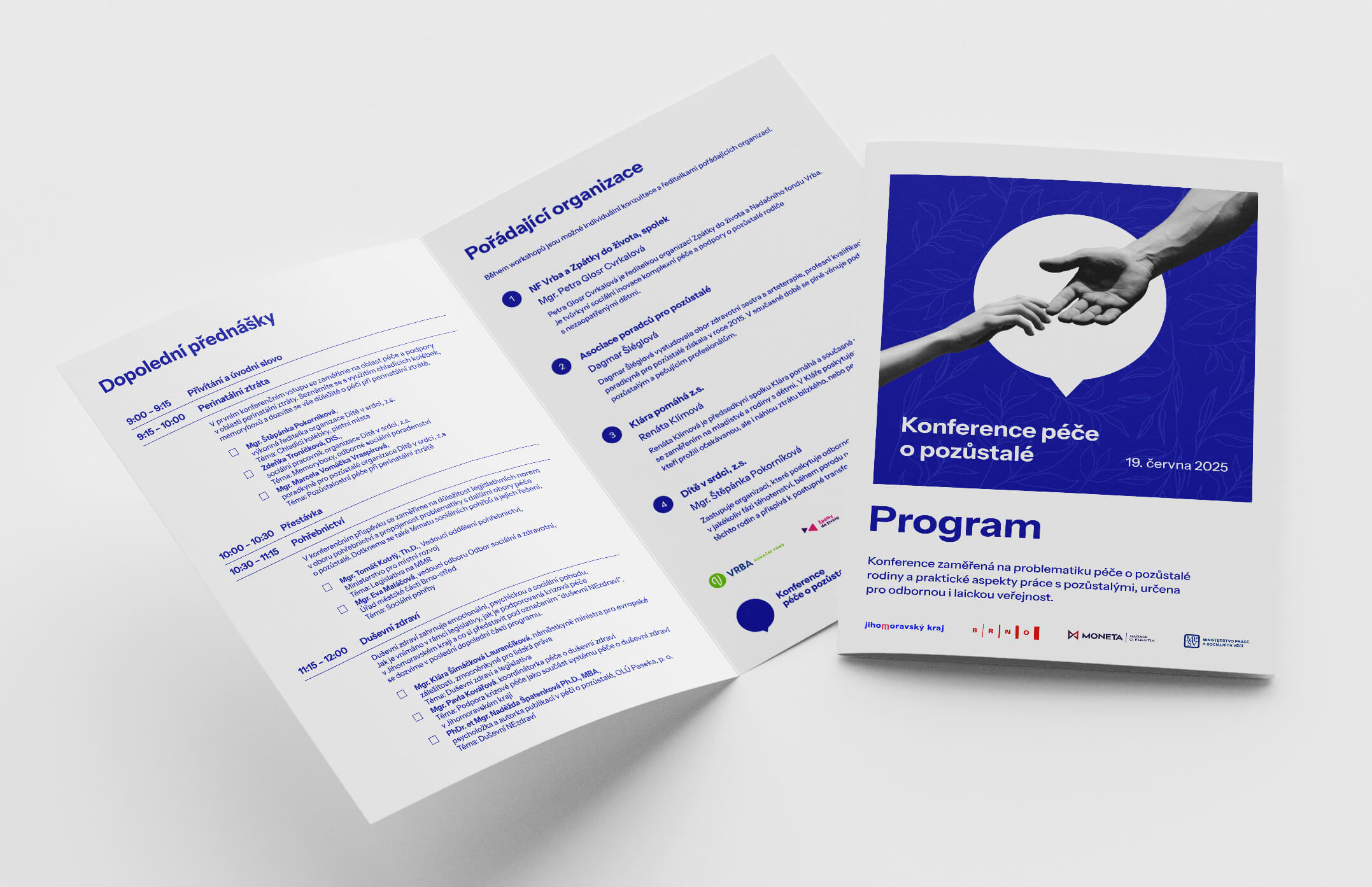 Tištěný program Konference péče o pozůstalé 2025
