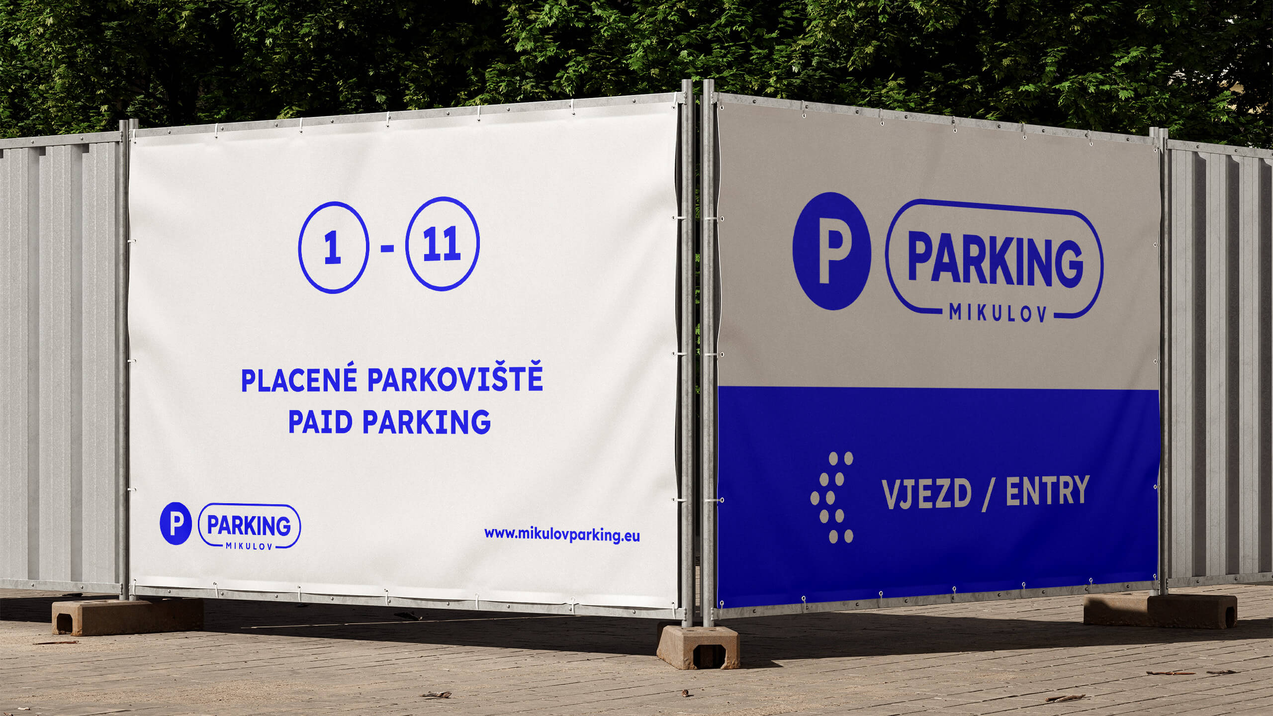 Přehled klíčových informací na webu Parkoviště Mikulov