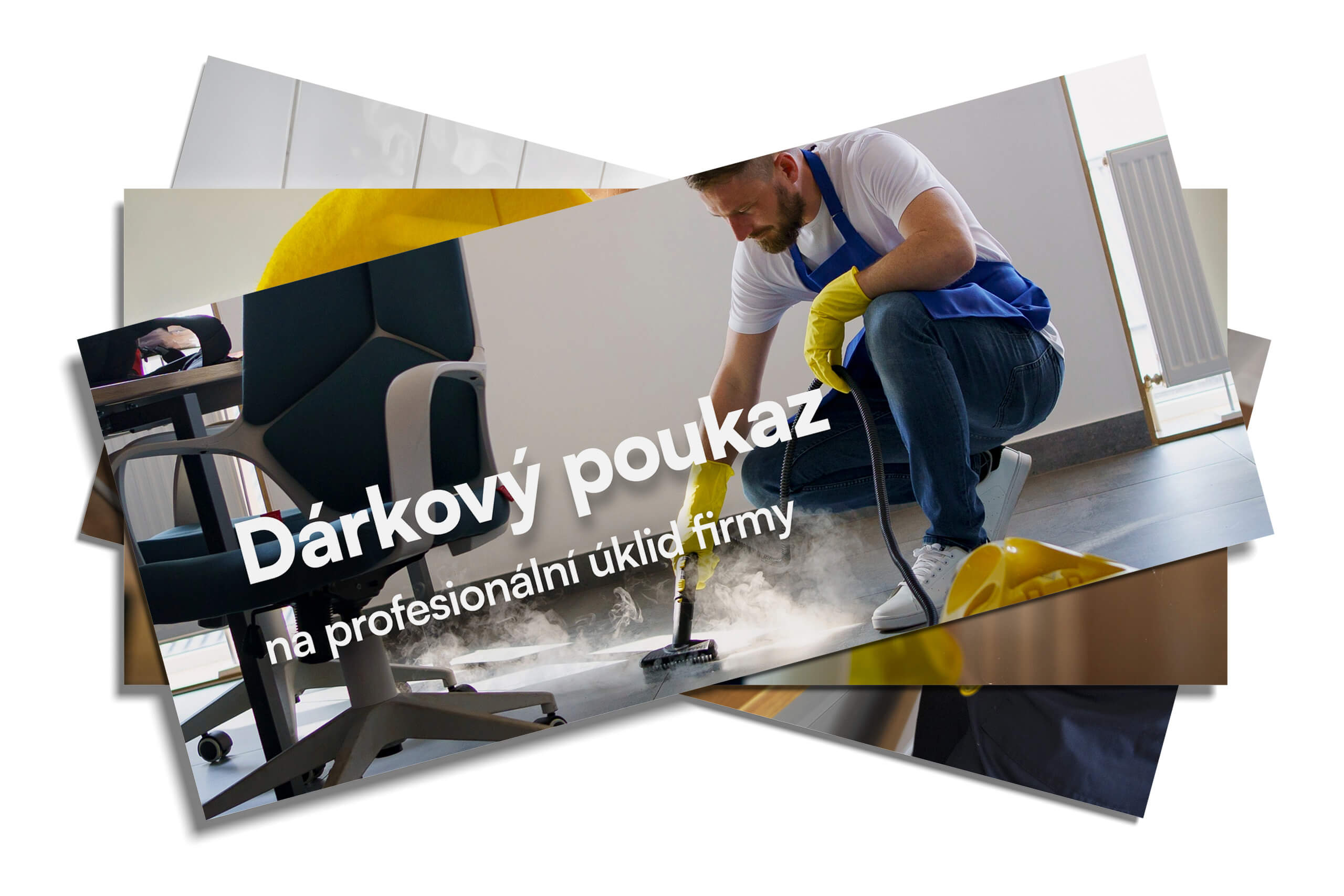 Dárkové poukazy úklidové služby 2tahy