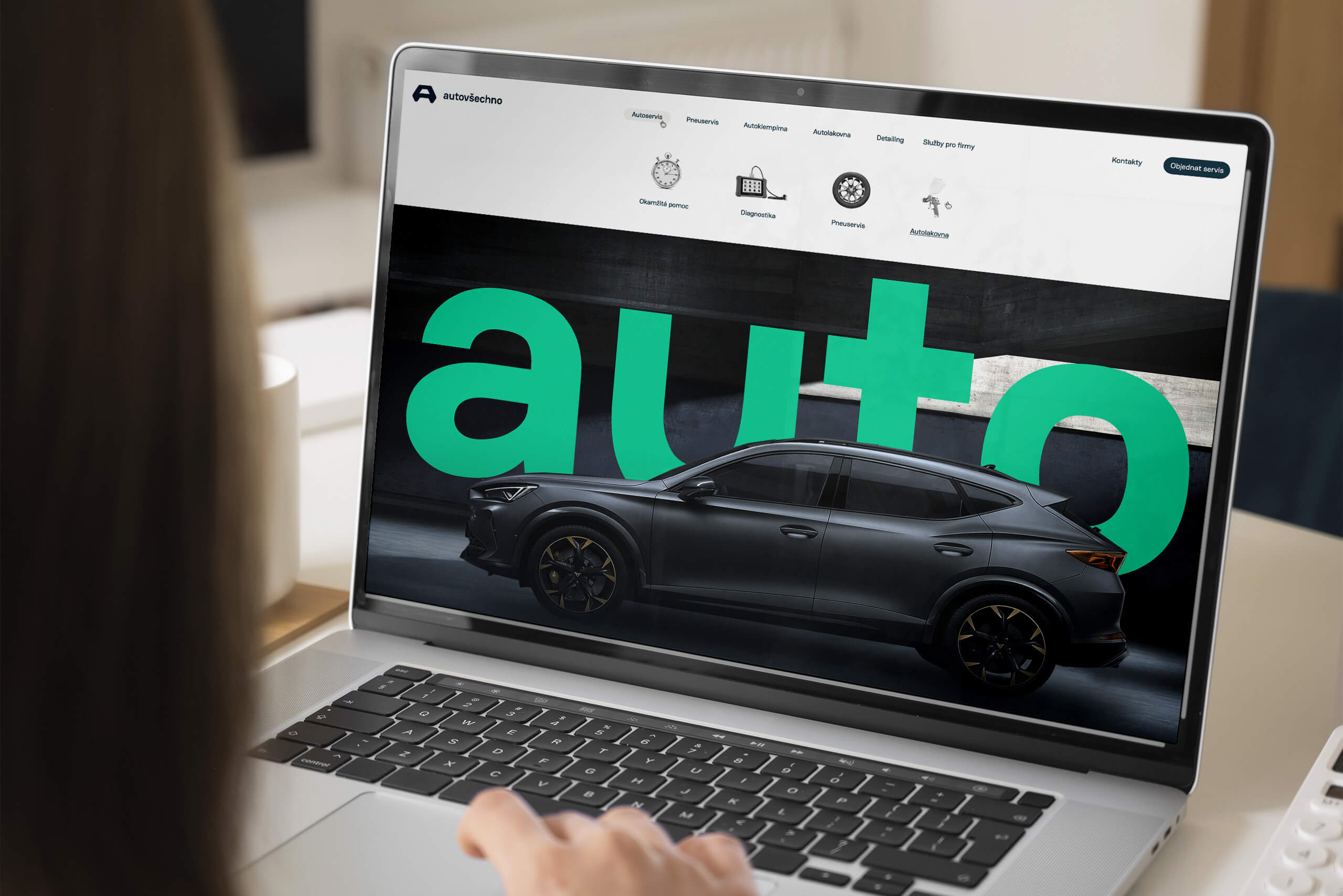 Návrh webové prezentace Auto Všechno