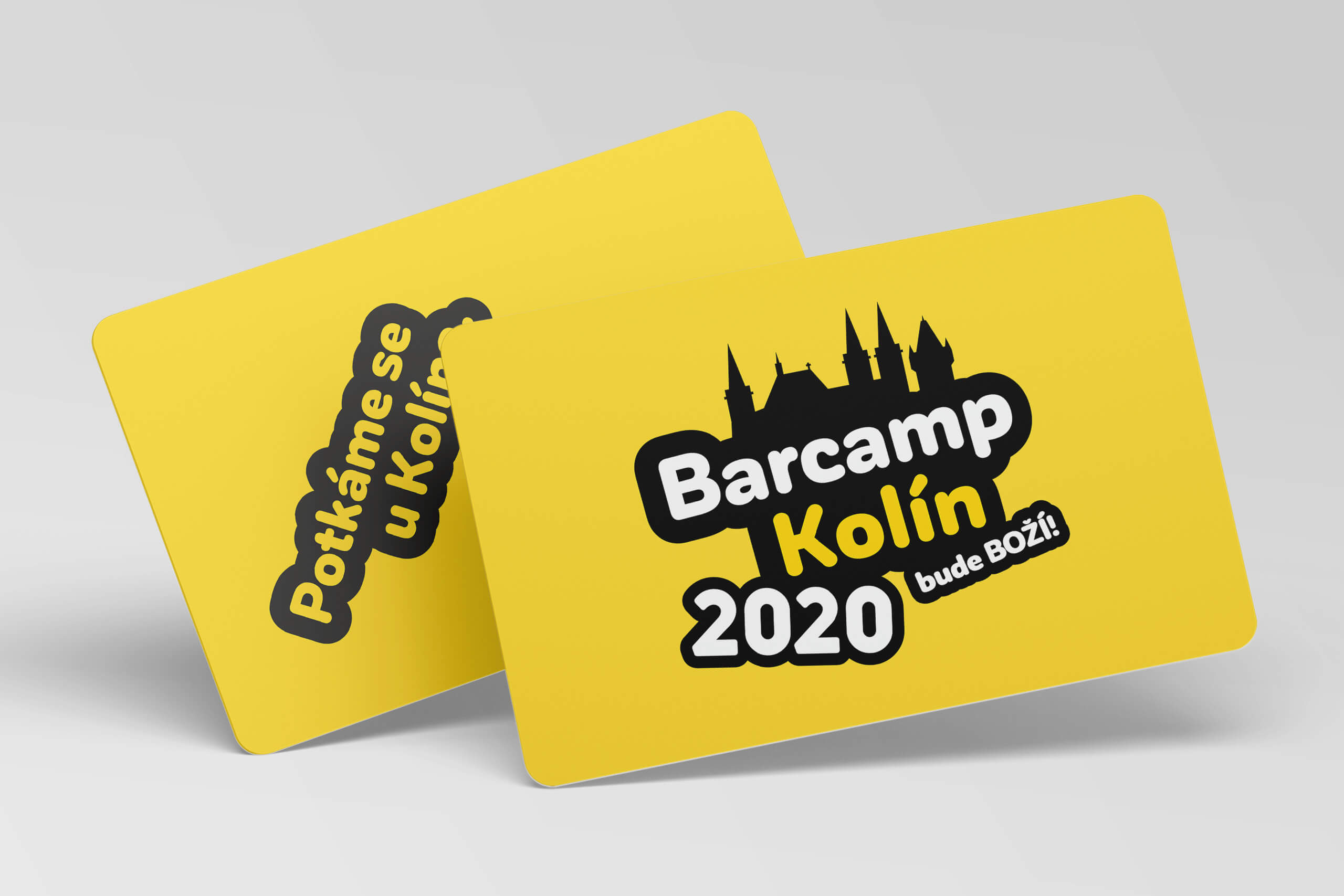 Propagační materiály Barcamp Kolín