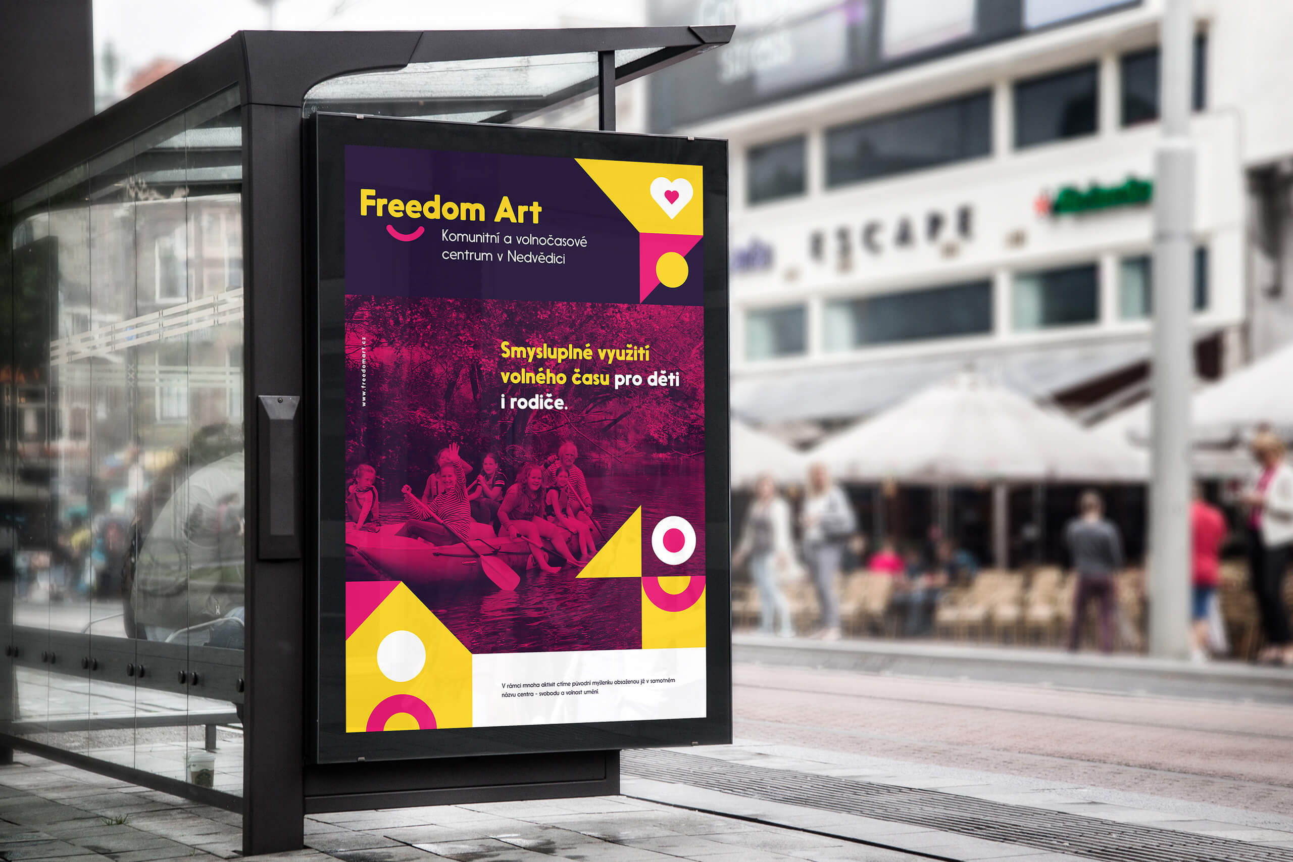 Barevnost značky Freedom Art