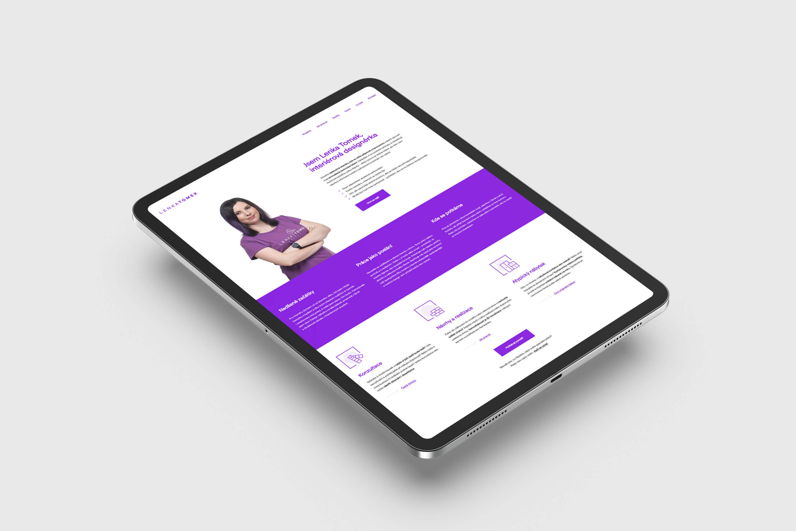 Portfolio realizací Lenky Tomek