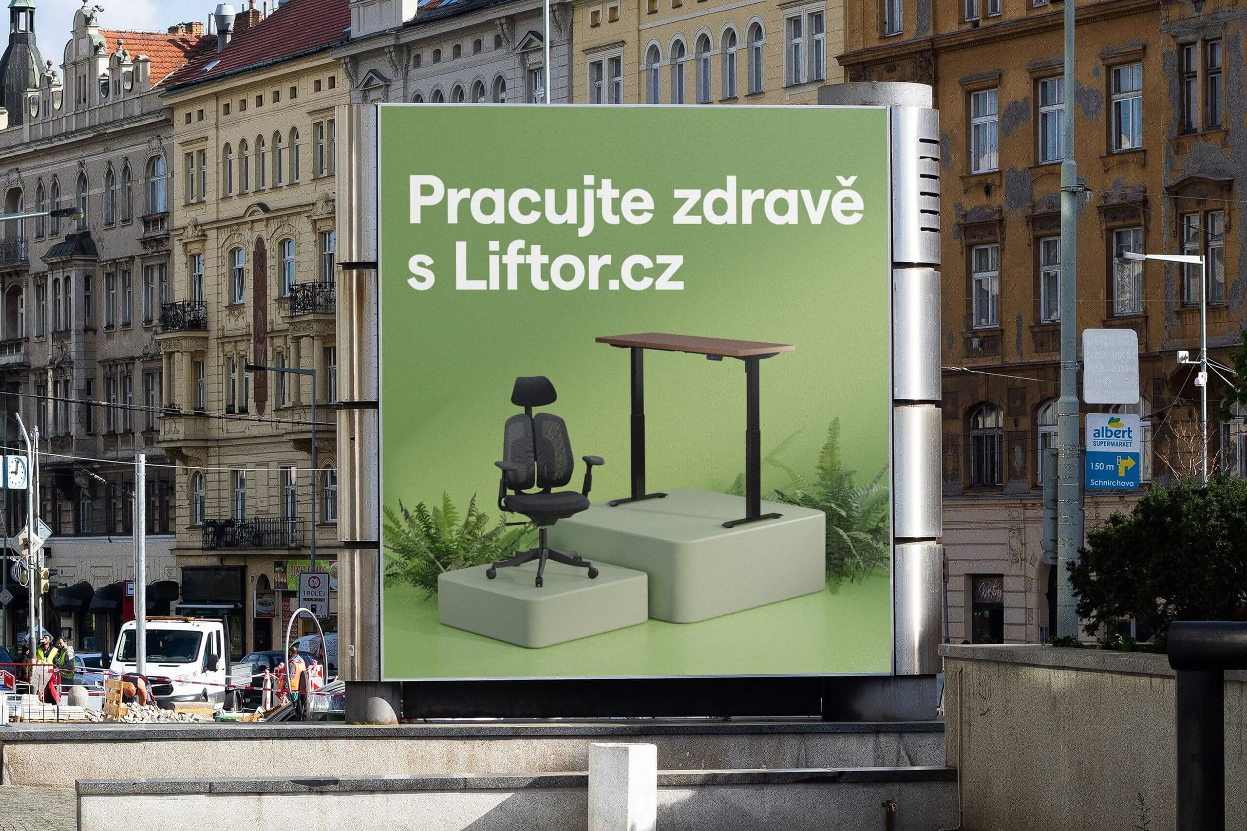 Produktový materiál Liftor