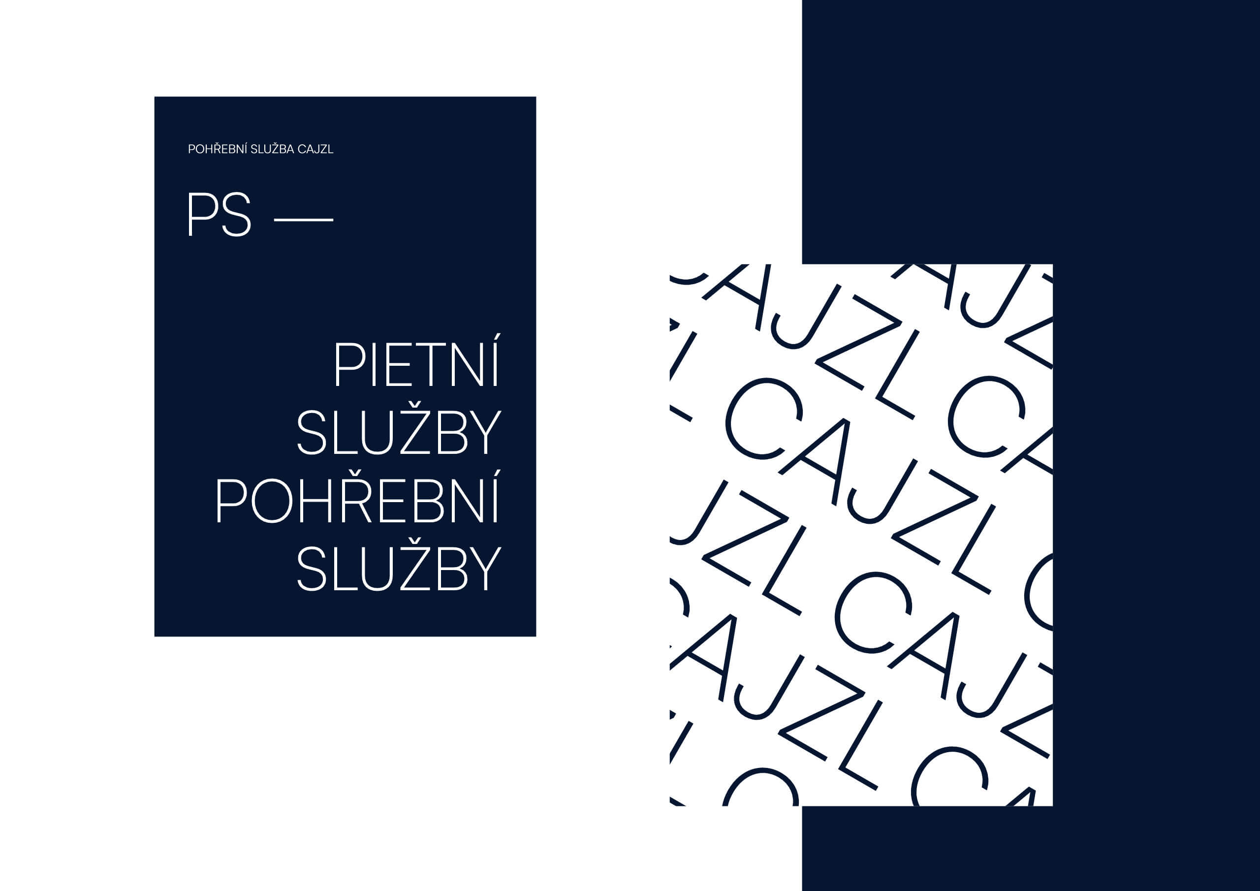 Upravené logo Pohřební služby CAJZL