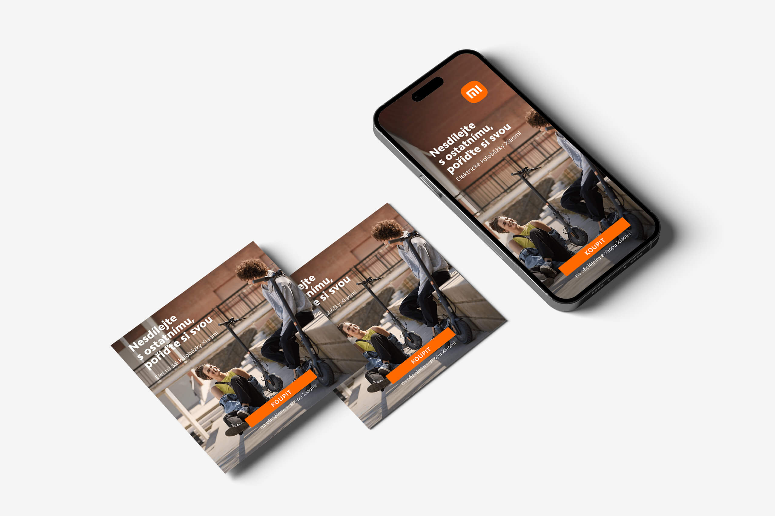 Vizuál chytrého telefonu Xiaomi